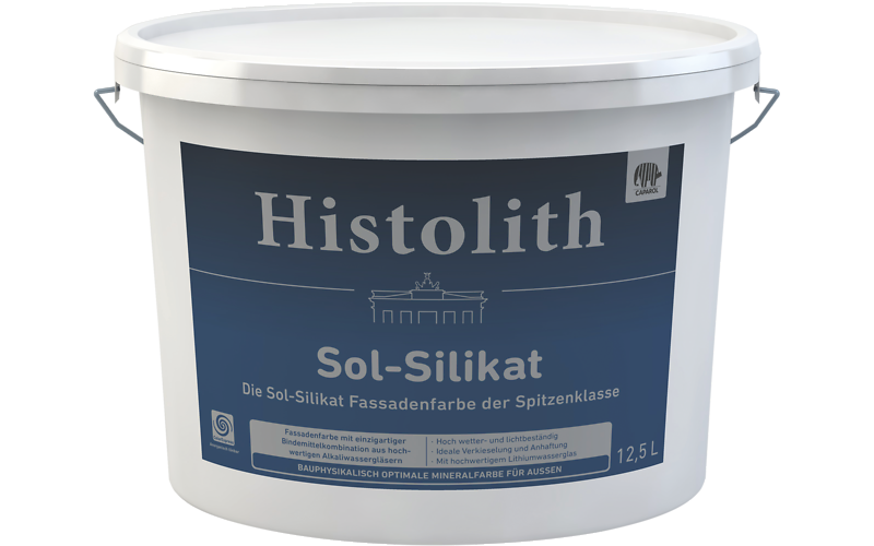 PITTURA AI SILICATI DI POTASSIO SOL DI SILICE HISTOLITH - SOL-SILIKAT