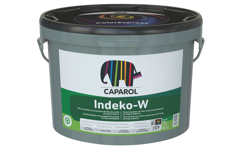 PITTURA LAVABILE CON PROTEZIONE DEL FILM DA MUFFE - INDEKO-W