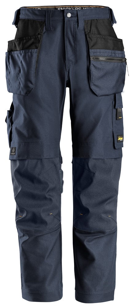 Pantaloni Canvas Stretch con tasche esterne - 6224