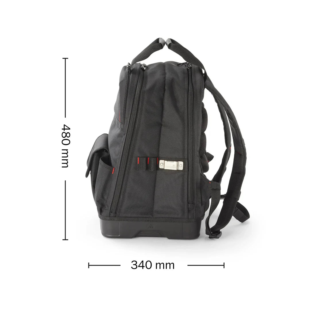 Zaino porta attrezzi con base sagomata