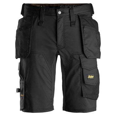 Pantaloni corti stretch con tasche esterne - 6151