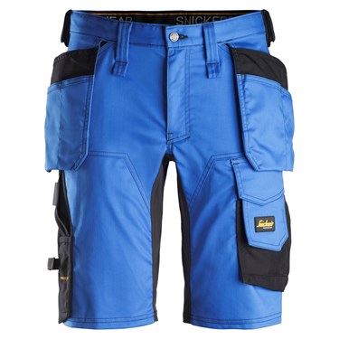 Pantaloni corti stretch con tasche esterne - 6151