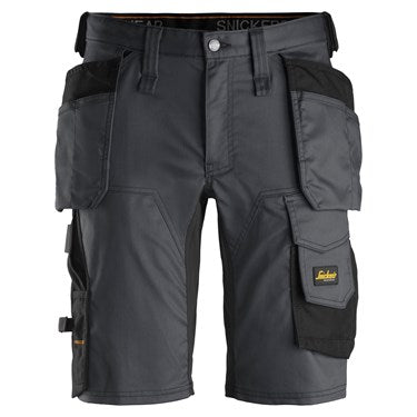 Pantaloni corti stretch con tasche esterne - 6151