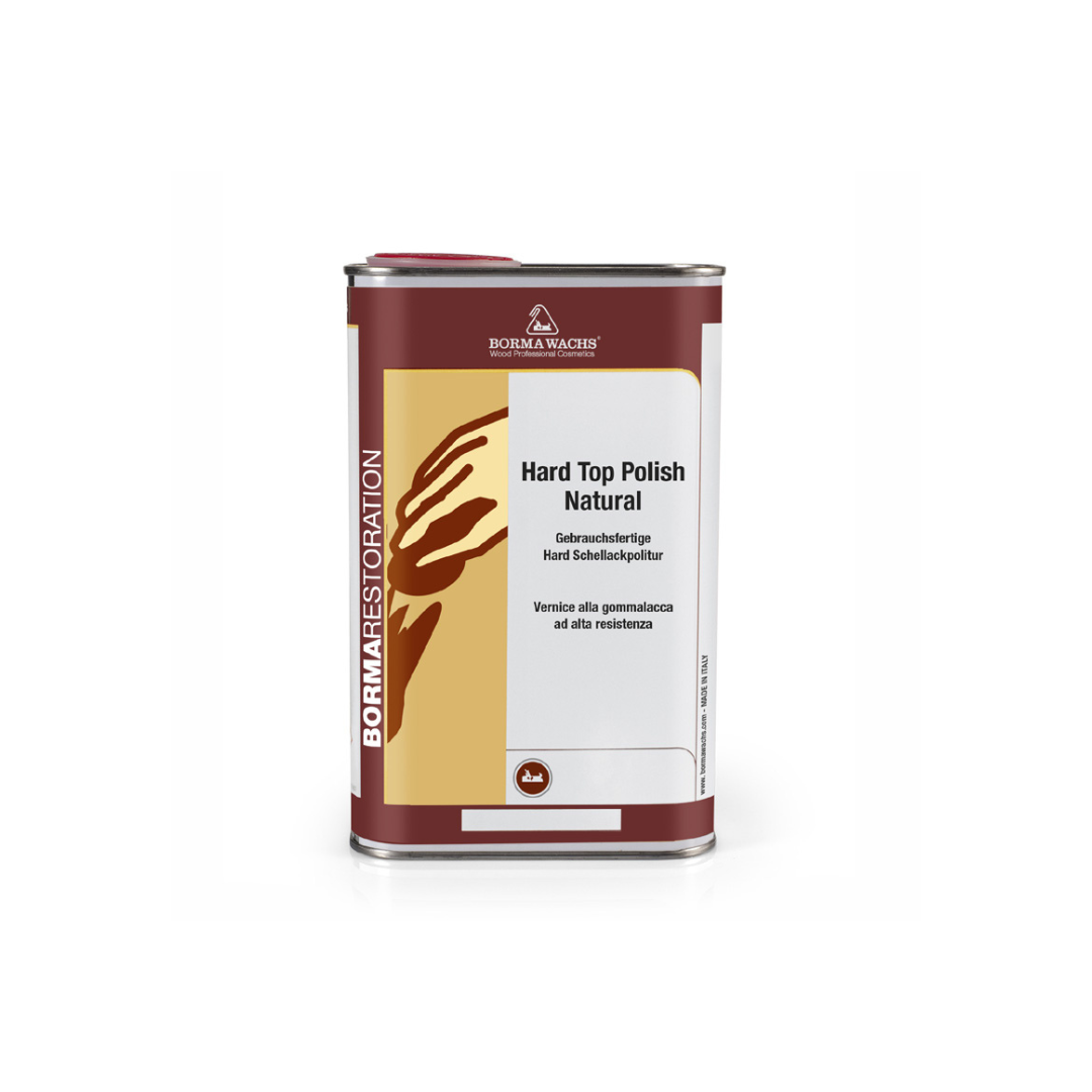 VERNICE ALLA GOMMALACCA AD ALTA RESISTENZA - HARD TOP POLISH NATURAL