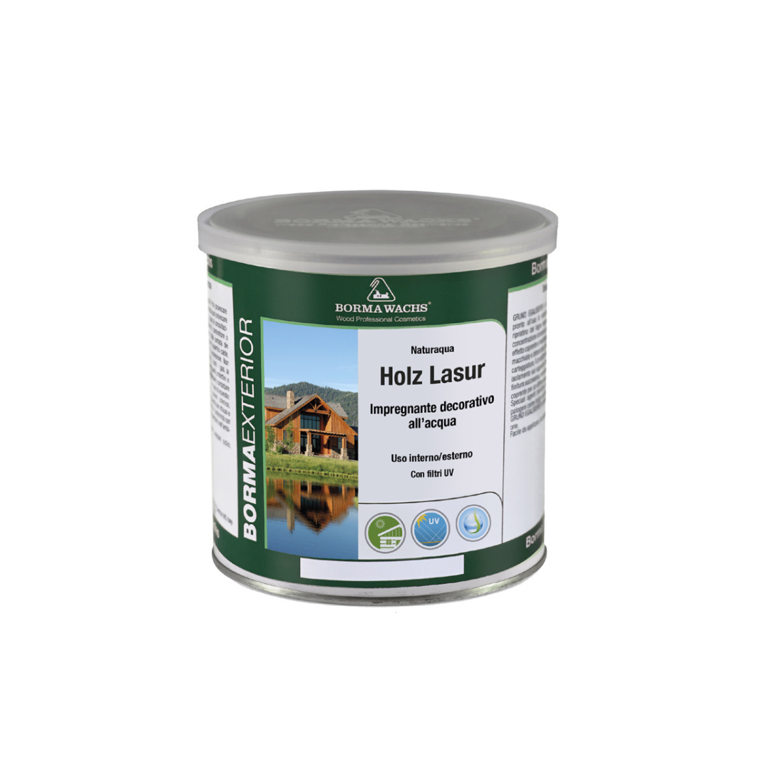 IMPREGNANTE NON FILMOGENO ALL’ACQUA - NATURAQUA HOLZ LASUR