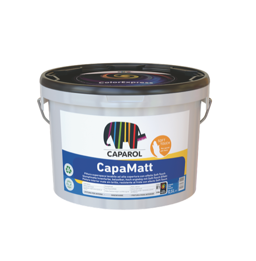 PITTURA SUPEROPACA LAVABILE AD ALTA COPERTURA - CAPAMATT