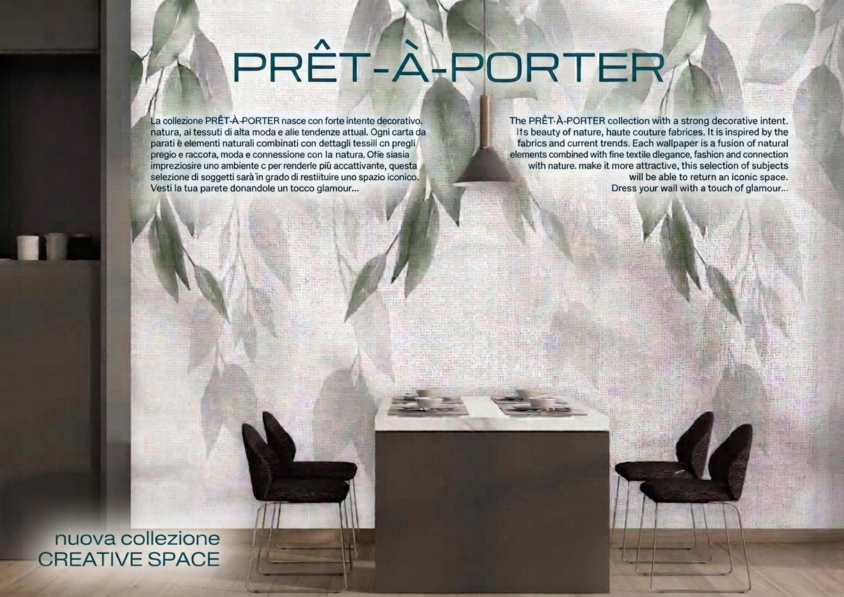 CARTA DA PARATI CATALOGO 26a EDITION - PRÊT-À-PORTER