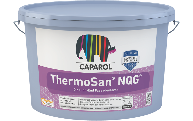 PITTURA SILOSSANICA CON STRUTTURA DI NANOQUARZO - THERMOSAN NQG
