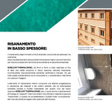 Pannello Isolante Naturale Traspirante ed Incombustibile NOBILIUM®THERMALPANEL