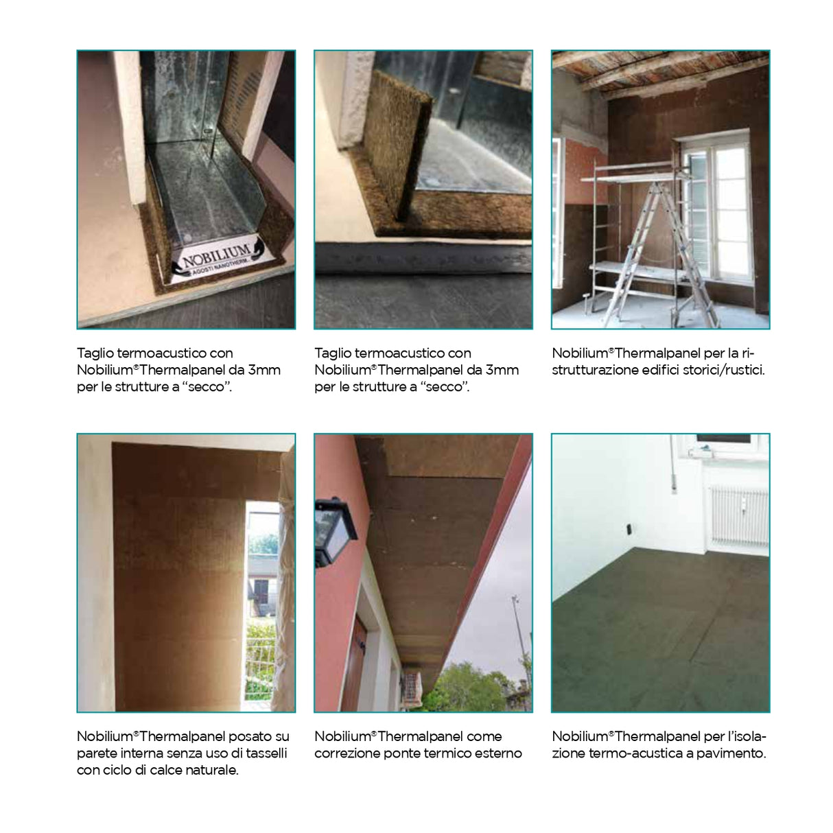 Pannello Isolante Naturale Traspirante ed Incombustibile NOBILIUM®THERMALPANEL