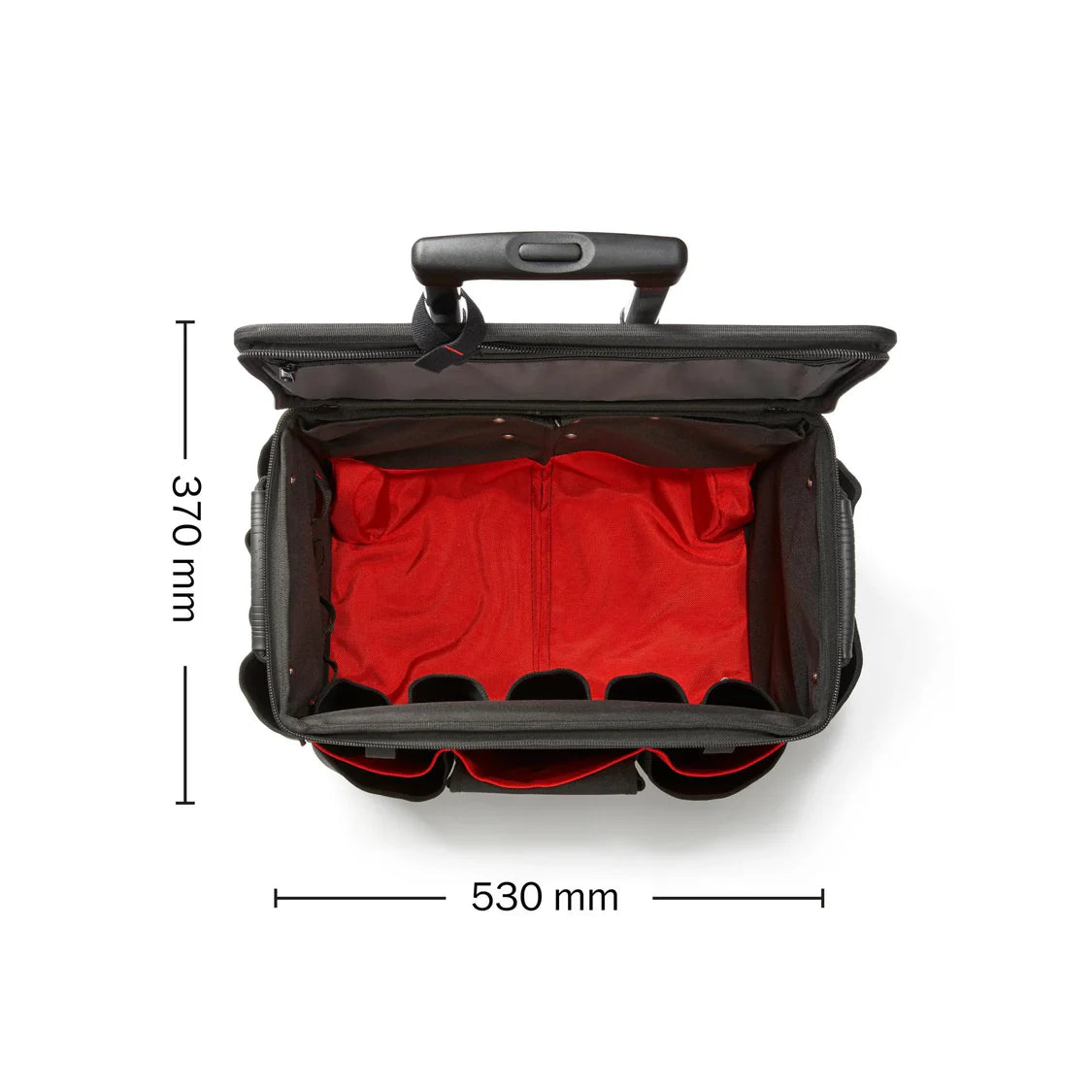 Borsa porta attrezzi a trolley