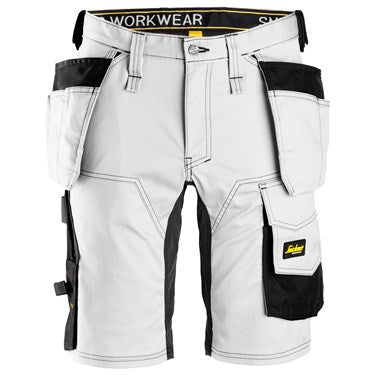Pantaloni corti stretch con tasche esterne - 6151