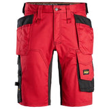Pantaloni corti stretch con tasche esterne - 6151