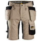 Pantaloni corti stretch con tasche esterne - 6151
