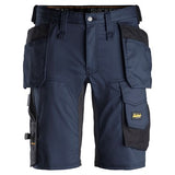 Pantaloni corti stretch con tasche esterne - 6151