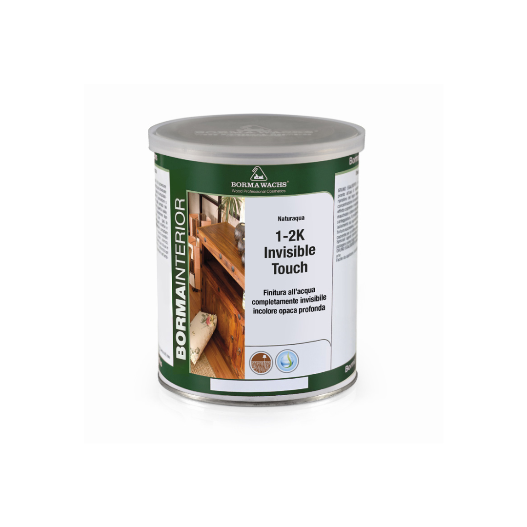 FINITURA CEROSA A BASE D'ACQUA EFFETTO NATURALE 0 GLOSS - INVISIBLE TOUCH
