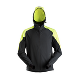 Felpa Neon con cappuccio e cerniera 8025