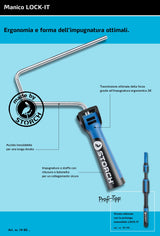 MANICI RULLI SISTEMA LOCK-IT tondino 8 mm