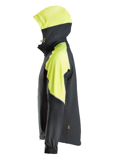 Felpa Neon con cappuccio e cerniera 8025